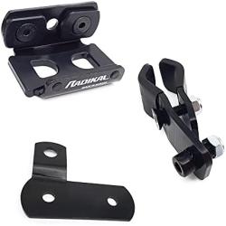 RADIKAL RK402 Motorbike Transport Bracket for Disc Lock RK10 RK14S to Mount on Tubes and Screws