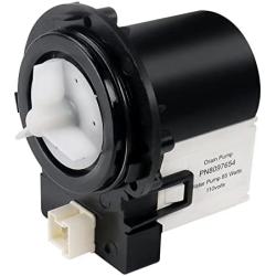 DC31-00054A 62902090 Washer Drain Pump by Techecook (85 Watts 110 Volts) - 2 YEAR WARRANTY - Compatible with Sam-sung Ken-more Washing Machine - Replacement for DC31-00016A AP4202690 PS4204638