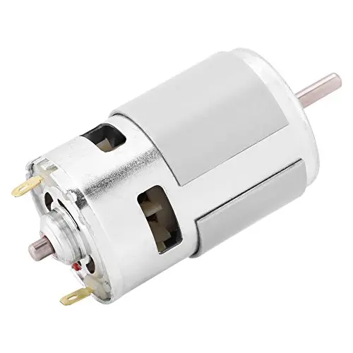 FTVOGUE Brushed Magnet DC Motor 12V 0.32A 150W 13000-15000RPM DC Motor Large Torque High Power for Electric Tools