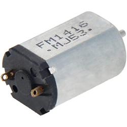 Fielect 2Pcs DC Motor 1.5V-4.5V 9000-13000RPM 0.04A Micro Motor Electric Motor Round Shaft for RC Boat DIY Airplane Toys Model DIY Hobby