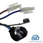 Supplying Demand 808602601 808602602 Refrigerator Evaporator Fan Motor Replacement with Defrost Thermostat and Harness