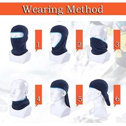 Balaclava Face Mask Polar Fleece for Men Women Windproof Warm Tactical Soft Lightweight Ski Motorcycle Running Outdoor Riding