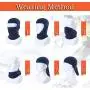 Balaclava Face Mask Polar Fleece for Men Women Windproof Warm Tactical Soft Lightweight Ski Motorcycle Running Outdoor Riding