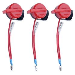 3 Pack ON Off Engine Stop Switch for Honda GX120 GX160 GX200 GX240 GX270 GX340 GX390, ADEFOL Engine On Off Stop Switch for Engine Generators Lawn Mower Pump Garden Tractor, 36100-ZE1-015