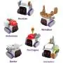 Kit Robotique Miniature BOTZEES pour Programmation, Jouet STEM pour Enfants, Robot de Programmation pour Garçons et Filles, Âge 3+ Kit Robotique Miniature BOTZEES pour Programmation, Jouet STEM pour Enfants, Robot de Programmation pour Garçons et Filles, Âge 3+