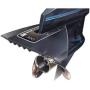 SE Sport 779-se300blk Fins Stabilizer, Black, One Size