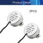 Jutagoss Synchronous Motor,TYC-50 Horizontal Hole Tapping Shaft Direction CW/CCW, 4 Watt AC 220V 8-10 RMP, 2 Pcs