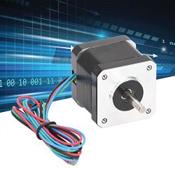 Stepping Motor, Electric Motor 2 Phases Quick Response Speed DC2.55V 1.5A All Copper Coil for Engraving Machine