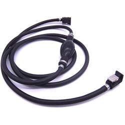 Boat Engine 6Y2-24306-55 56 6YK-24306-60 61 62 63 64 Marine Fuel Line Hose with Connector and Primer Pump Assy for Yamaha Outboard Motor, 5/16/8mm Pipe, Length 9.8ft