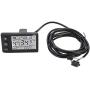 Yunir Brushless Motor Controller, Waterproof 24V-48V Motor Controller, LCD Display Electric Bike Scooter Brushless Controller Kit(36V/48V 350W)