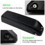Jieoto E-Bike Lithium-ion Battery 36V 8AH Ebike Battery with 2A Charger and BMS Protection Board, for E-Bike Li-ion Battery 200W 350W Motor
