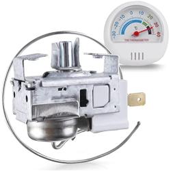 WR9X499 Mini Fridge Thermostat, WR9X499 Refrigerator Temperature Control Thermostat DIRECT Replacement,Exact Fit For GE & Hotpoint Refrigerators - Replaces AP2061705, WR09X0499
