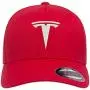 Tesla Motors Flex Fit Hat Baseball Cap Embroidered Flat Curved Brim