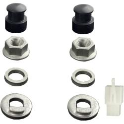 E-Bike Hub Motor Screw Nut M12 Washer/Spacer/nut Cover for 250W/350W/500W/750W Motors Electric Bicycle E-Bike Motor Accessories