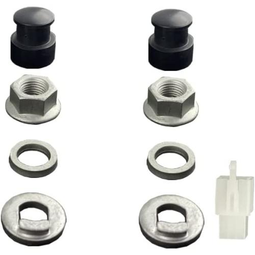 E-Bike Hub Motor Screw Nut M12 Washer/Spacer/nut Cover for 250W/350W/500W/750W Motors Electric Bicycle E-Bike Motor Accessories