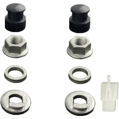 E-Bike Hub Motor Screw Nut M12 Washer/Spacer/nut Cover for 250W/350W/500W/750W Motors Electric Bicycle E-Bike Motor Accessories