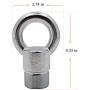 Lifting Ring Tool Replacement for Mercury Universal Lifting Ring AMT0022 Yamaha Outboards 91-904551 Lifting Eye for Non-Verado with 1.5
