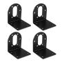 uxcell 4PCS 37mm Diameter DC Gear Motors Mounting Bracket, Gearbox L-Shape Fixed Seat, Gear Reduction Motor Holder