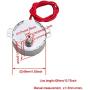Mxfans Electric Synchronous Motor 12V AC 5-6RPM CW/CCW 4W Oscillating Fan Motor