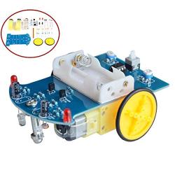 D2-1 DIY Kit Intelligent Tracking Line Smart Car Kit TT Motor Electronic DIY Kit Smart Patrol Automobile Parts DIY Electronic