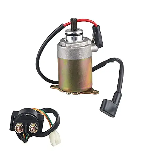 WATERWICH Starter Compatible with GY6 150cc 200CC 250CC Scooter Go Karts Dirt Bike for Chinese ATV Compatible with Tao Tao Coolster Jonway Baja Roketa 4 Wheelers WATERWICH Starter Compatible with GY6 150cc 200CC 250CC Scooter Go Karts Dirt Bike for Chinese ATV Compatible with Tao Tao Coolster Jonway Baja Roketa 4 Wheelers