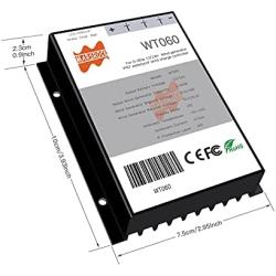 Marsrock 400Watt 500Watt 600Watt Wind Turbine Generator Controller IP67 Waterproof 12V/24V Automatic Controller AC to DC