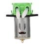12V Flow Rate Controlled Peristaltic Pump DIY Replaceable Silica Gel Tube Head Dosing Pump Variable Quantitative Controller for Stable Delivery(Green)
