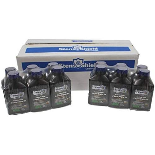 Stens New 2-Cycle Engine Oil 770-646, Twenty-Four 6.4 oz. Bottles per case