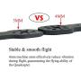 Readytosky 250mm FPV Racing Drone Frame 5 Inch Carbon Fiber Quadcopter Frame Kit with 4mm FPV Frame Arms+Lipo Battery Strap