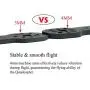 Readytosky 250mm FPV Racing Drone Frame 5 Inch Carbon Fiber Quadcopter Frame Kit with 4mm FPV Frame Arms+Lipo Battery Strap