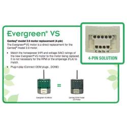 1 HP ECM Variable Speed Evergreen Replacement Motor # 6510 6510V 5SME39SXL3222
