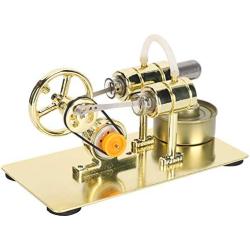 Stirling Engine Model, External Combustion Stirling Engine Motor Model Physics Science Education Toys