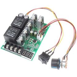 DollaTek DC 10-50V 12/24/48V 60A PWM DC Motor Speed Controller CW CCW Reversible Switch