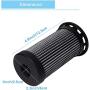 6692337 Hydraulic Oil Filter for Compatible with Bobcat Skid Steer Loaders A300 A770 S150 S160 S175 T300 T320 T450 S150 S160 S175 S185 S205 S220 S250 S300 S330 Cooling Fan Motor Filter