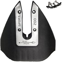 XR Marine Sport-200 Whale Tail Hydrofoil Stabilizer For Boat Outboards / SternDrives 9.9-300HP With Premium Black Plastic