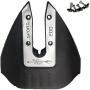 XR Marine Sport-200 Whale Tail Hydrofoil Stabilizer For Boat Outboards / SternDrives 9.9-300HP With Premium Black Plastic