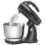 Sunbeam 2594 350-Watt MixMaster Stand Mixer with Dough Hooks and Beaters, Black