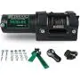 Winch Électrique 12V 3500lbs Capacité de Charge, Fil de Câble Synthétique, Étanche IP 67 avec Télécommande Filée et Sans Fil, Guidage Homologué, Bretelle et Croc pour ATV/UTV/Bateau (Noir) Winch Électrique 12V 3500lbs Capacité de Charge, Fil de Câble Synthétique, Étanche IP 67 avec Télécommande Filée et Sans Fil, Guidage Homologué, Bretelle et Croc pour ATV/UTV/Bateau (Noir)