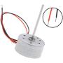 Pangocho Jinchao-Dc Motor 3V-6V Low Voltage Starting 300 Mute Solar Motor, for DIY Making, DC Long Shaft, Easy to Install