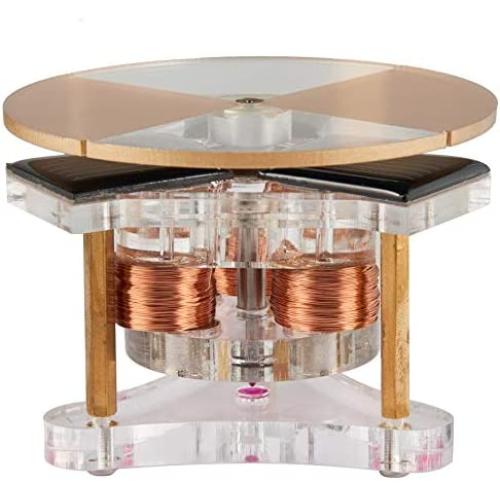Sunnytech Solar Vertical Disc Shape Mendocino Motor Magnetic Levitating Educational Model Science Physics Toy QZ02