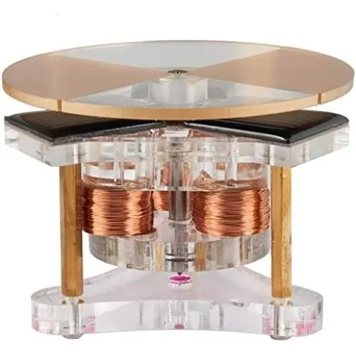 Sunnytech Solar Vertical Disc Shape Mendocino Motor Magnetic Levitating Educational Model Science Physics Toy QZ02