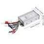 Drfeify Brushless Controller, 48V 500W Brushless Motor Controller 42V Low Voltage Protection for Electric Bicycle Scooter