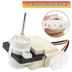 242077702 242077705 Refrigerator Evaporator Fan Motor by Fetechmate Replace 242077701 242219201 5304514392 AP6892595 Blower Motor for frigi.daire Ken.More Refrigerators