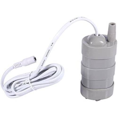 Mini DC 12V Vertical Micro Submersible Motor Water Pump 5M 1000L/H for Aquarium Fish Pond (5.5 x 2.1 Female)