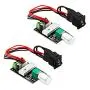 CenryKay DC Motor Driver Board Module 6V 12V 24V 28V 3A 80W DC Motor Speed Controller PWM Speed Adjustable Reversible Switch（2PCS)