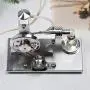Sunnytech Hot Air Stirling Engine Motor Model Educational Toy Electricity Generator Colorful LED SC (SC005)