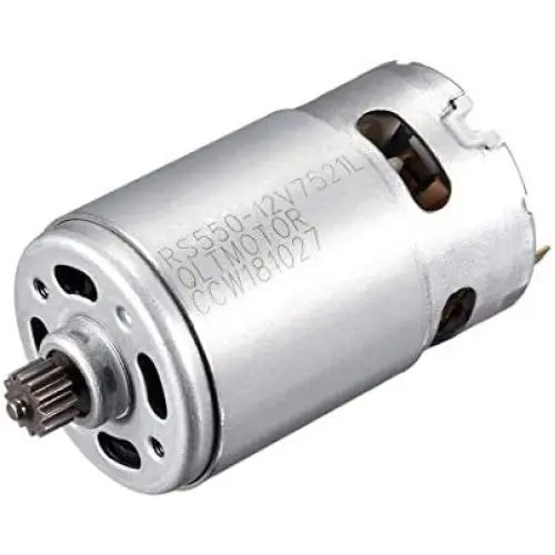 uxcell DC 12V 22000RPM Electric Gear Motor 12 Teeth for Various Cordless Screwdriver