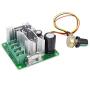 DC Motor Controller Stepless Governor 6V-90V pwm DC Motor Governor PLC 15A