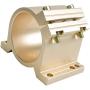 GZYF CNC Spindle Clamp 65MM 80mm Mounting Bracket for Spindle/Silver, 65mm Gold