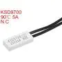 uxcell Normally Close Temperature Switch, 90℃ N.C 5A Thermal Switch Thermostat Temperature Control Switch Controller 2pcs